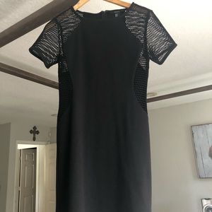 Forever 21 black and mesh black dress.